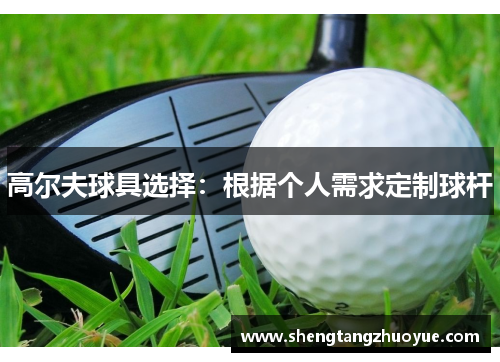 高尔夫球具选择：根据个人需求定制球杆